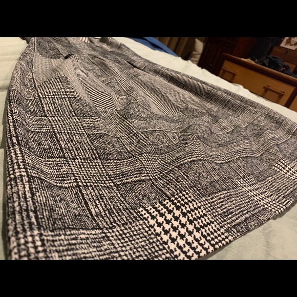 Women’s H&M Retro B&W Cocktail Dress // Size 6 - Picture 4 of 7